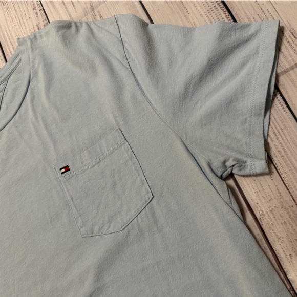 Men’s Large Light Blue T-Shirt - Picture 3 of 4